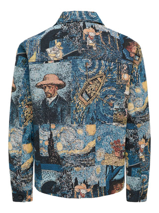 ONLY&SONS GIACCA CASSEL IN JACQUARD 22038535 MBD