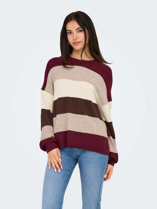 ONLY LATIA MAGLIONE A RIGHE 15220044 WTS