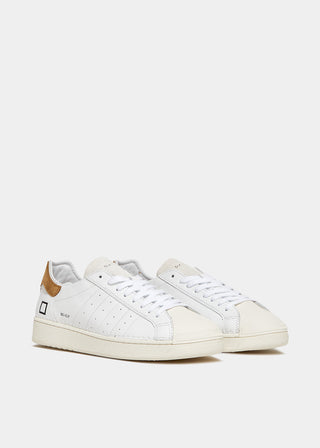 DATE SCARPE BASE CALF WHITE-CUOIO UOMO M401-BA-CA-WI