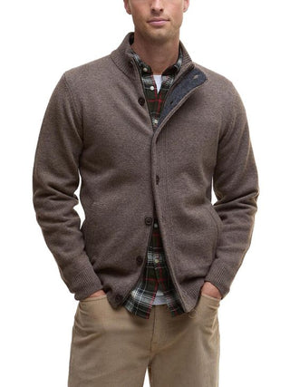 BARBOUR MAGLIONE ESSENTIAL CON ZIP UOMO MKN0731 ST52