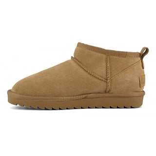 COLORS OF CALIFORNIA W SHORT WINTER BOOT IN SUEDE YW078 TAN