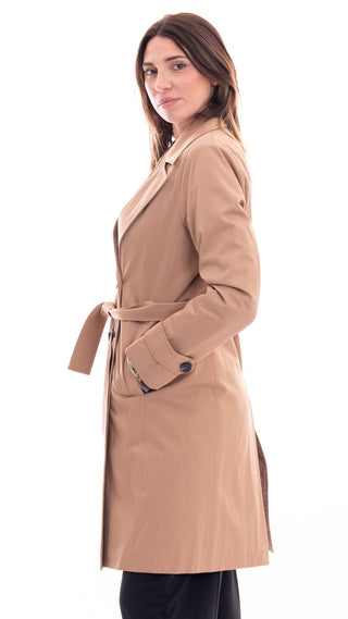 MARKUP TRENCH IN COTONE DOPPIOPETTO DONNA MW764039 CML