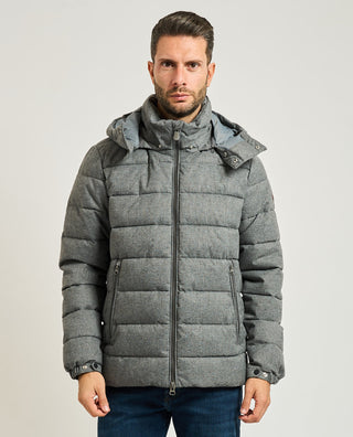 SAVE THE DUCK PIUMINO CONSTANTIN CON CAPPUCCIO UOMO D31653M FLAN21 10042