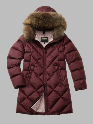 BLAUER ALTHEA DOWN JACKET WITH HOOD WITH FUR WOMEN BLDK03052 006047 578