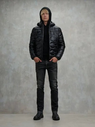 BLAUER PIUMINO WAVE CON CAPPUCCIO UOMO BLUC03074 006355 999