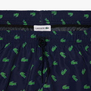 LACOSTE BOXER MARE MEDI CON STAMPA COCCODRILLO UOMO MH1851 166