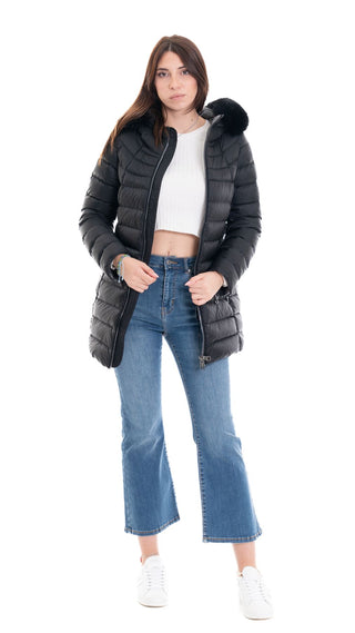 COLMAR GIUBBOTTTO IN PIUMA CON CAPPUCCIO IN PELLICCIA DONNA 2233E 2Y0 99