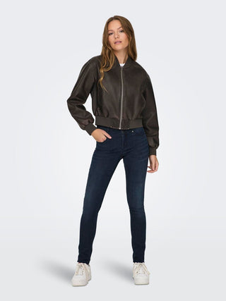 ONLY LEATHER BOMBER JACKET 15314240 CCB