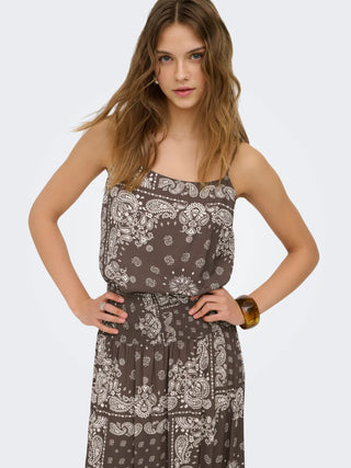 ONLY RAMSE TOP CON STAMPA BANDANA 15373640 CCM