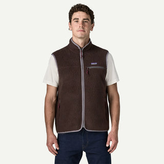 PATAGONIA RETRO PILE VEST SMANICATO UOMO 22822 DNBR