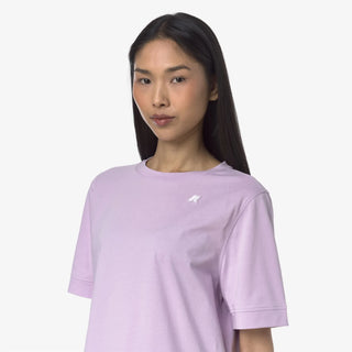 K-WAY T-SHIRT SELUNE JERSEY DONNA K2148EW H41