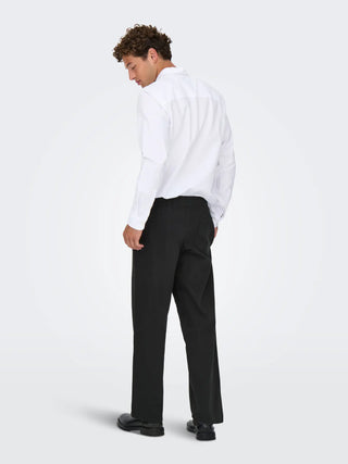 ONLY&SONS TIMES PANTALONE IN COTONE CON LACCIO IN VITA UOMO 22034291 JBK