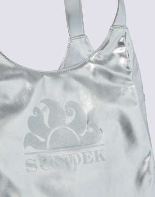 SUNDEK BORSA CHEL LAMINATA CON LOGO AW417ABPU7LA 186LA