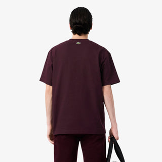 LACOSTE T-SHIRT IN JERSEY CON RICAMI UOMO TH9985 3KE