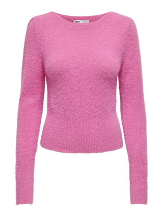 ONLY T-SHIRT LELLA MANICA LUNGA DONNA ( SUPER PINK ) 15260678 SPK