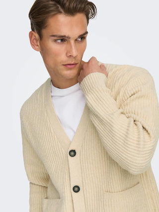 ONLY&SONS FRAME CARDIGAN RELAX FIT 22033787 OTM