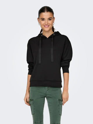 ONLY ALINA HOODIE WOMEN 15326742 BLK