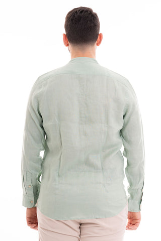 MARKUP CAMICIA MANICA LUNGA COREANA 100% LINO MK13002 VDA