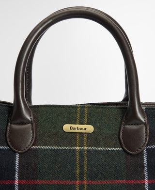 BARBOUR BARRHILL BORSA TOTE TARTAN LBA0423 OL91