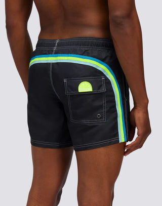 SUNDEK BOXER MARE CON ARCOBALENO E TASCHINO SUL RETRO UOMO M504BDTA100 00435