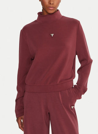 GUESS FELPA OLYMPE COLLO ALTO DONNA V4YQ05KCAY2 G4P2