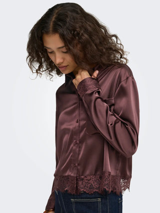 ONLY CAMICIA INDONA IN RASO E PIZZO 15380413 CLT
