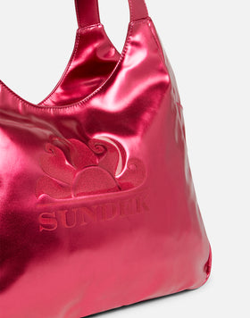 SUNDEK BORSA CHEL LAMINATA CON LOGO AW417ABPU7LA A70LA