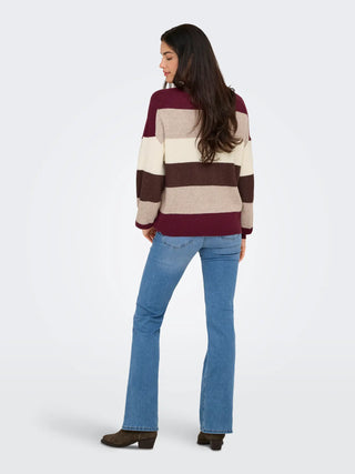 ONLY LATIA MAGLIONE A RIGHE 15220044 WTS