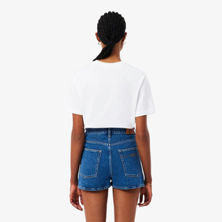 LACOSTE T-SHIRT IN MORBIDO COTONE RELAXED  FIT TF7215 001