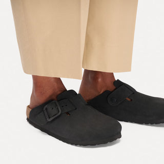 BIRKENSTOCK BOSTON PELLE IN NUBUCK 1031575