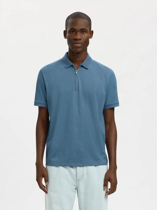 SELECTED HOMME FAVE POLO CON ZIP 16079026 BME