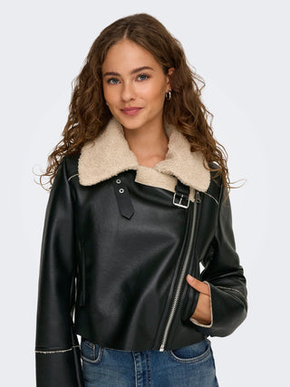 ONLY ECOMONTONE CORTO DORA 15349067 BLK