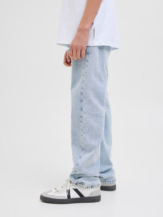 JACK&JONES JR JEANS CHRIS IN COTONE CON LAVAGGIO STONEWASH JR (col:blue denim) 12269880 BLD