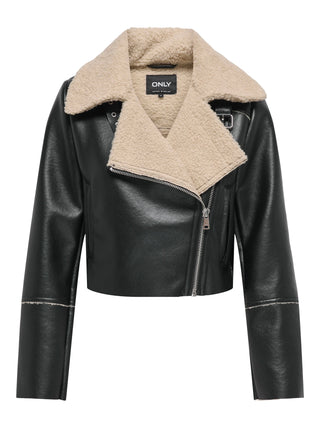 ONLY ECOMONTONE CORTO DORA 15349067 BLK