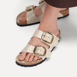 BIRKENSTOCK ARIZONA BIG BUCKLE HEX IN PELLE NATURALE 1031873