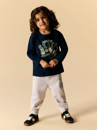 NAME IT LINUS  T-SHIRT MANICA LUNGA BAMBINO 13259101 NVB