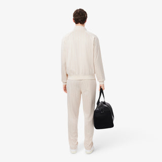 LACOSTE PANTALONE TUTA JACQUARD CON MONOGRAMMA UOMO XH0197 8LX