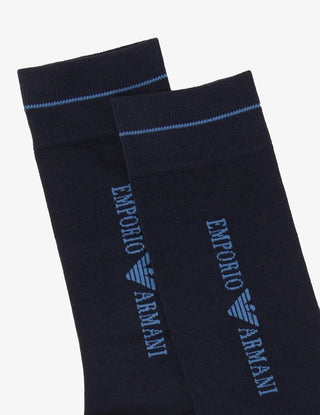 EMPORIO ARMANI CALZINI 3 PACK CON LOGO 302402 4F283 73536
