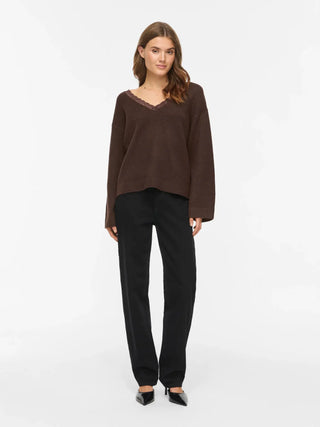 VILA MAGLIONE LIGA CON SCOLLO A V MERLETTATO 14119185 CFB