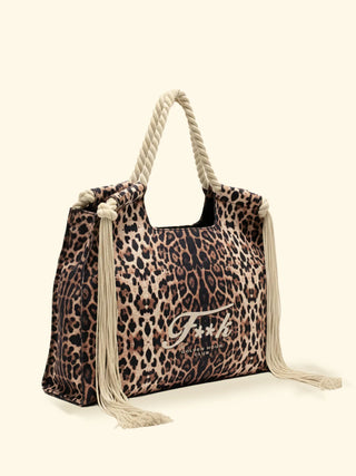 FK Maxi Bag Donna F**K Fantasia leopardato SW0081X02