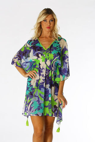 POSITANO BY JEAN PAUL PONCHO COTONE MEZZA MANICA FANTASIA 51884 05