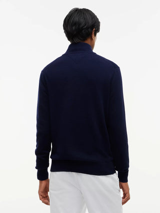 TOMMY HILFIGER PIMA ORG MAGLIONE CON ZIP MW28049 DW5