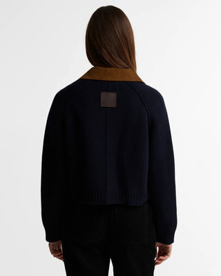 BARBOUR ALVERSTONE CARDIGAN IN MAGLIA DONNA LKN1794 NY73