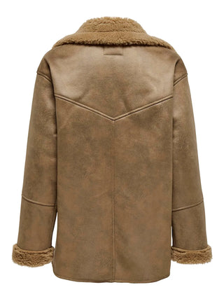 ONLY YLVA COAT WOMEN (OTTER) 15322037 OTR