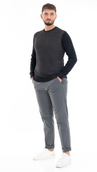 MARKUP MAGLIONE GIROCOLLO IN VISCOSA UOMO MK790123 NER
