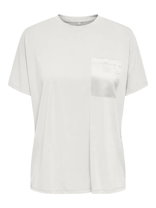 ONLY FREE T-SHIRT CON TASCA QUADRATA SUL PETTO 15368616 CLD