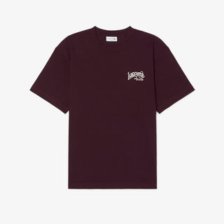 LACOSTE T-SHIRT IN JERSEY CON RICAMI UOMO TH9985 3KE