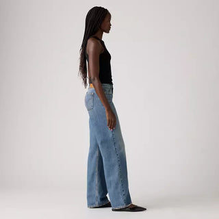 LEVI'S JEANS DONNA LARGHI VITA BASSA A5566 0028