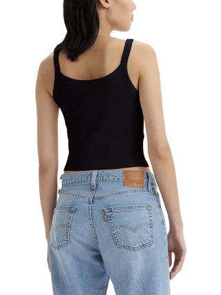 LEVI'S T-SHIRT SPALLINA STRETTA ESSENTIAL SPORTY RIB DONNA A7420 0010