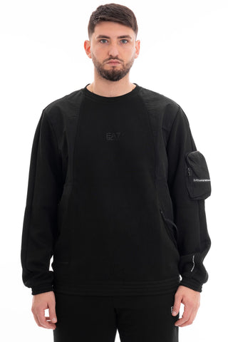 EA7 MEN'S SWEATSHIRT 3DPM17 PJUXZ 1200